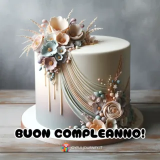 Immagini torte di compleanno con auguri di compleanno, torta di compleanno per fare gli auguri su WhatsApp - JoyfulJourney.it01