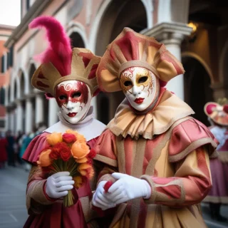 Maschere veneziane carnevale