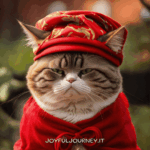 Grazia divina, GIF animata gratis per WhatsApp divertente con un gatto scontroso e arrabbiato