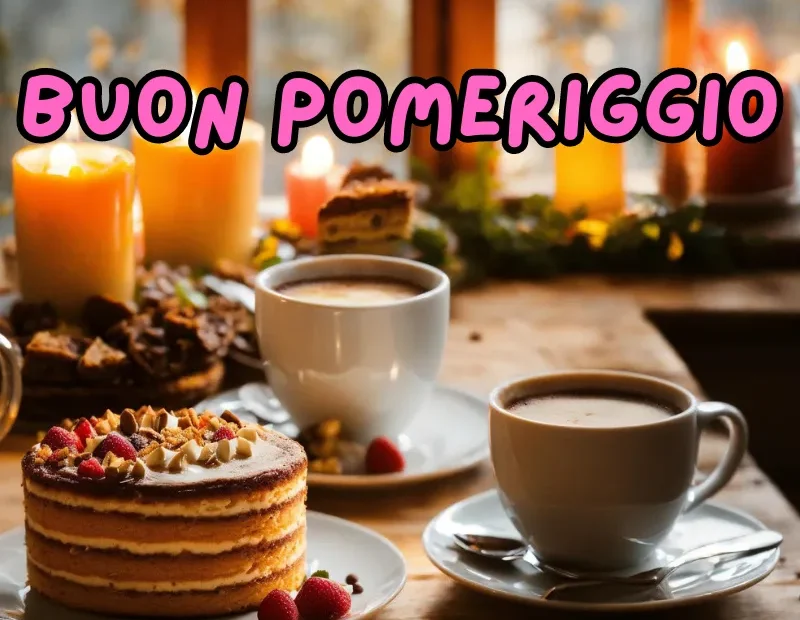 buon pomeriggio con caffè e dolce immagini gif frasi bellissime nuove gratis whatsapp (40)