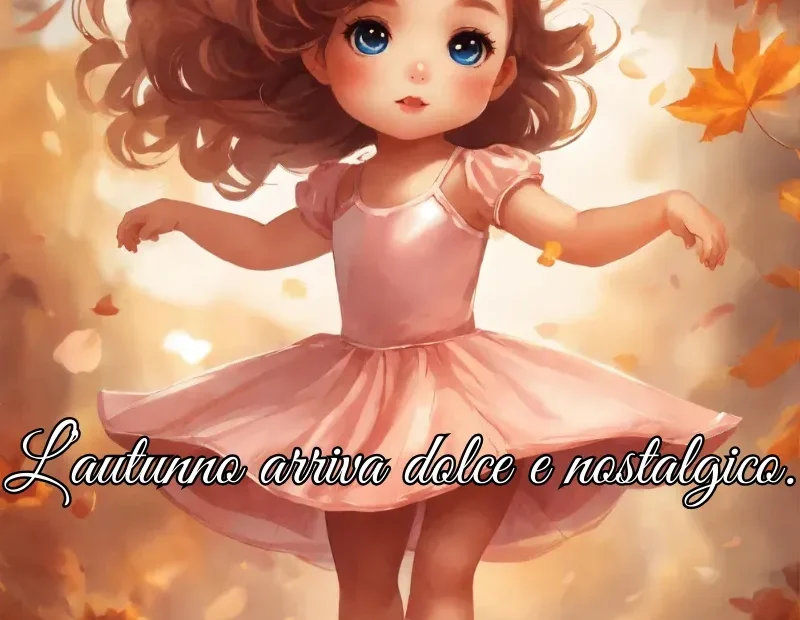 Buongiorno Autunnale Immagini Nuove Gratis per WhatsApp Autunno(86) L’autunno arriva dolce e nostalgico.